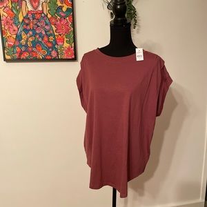 The Loft XL T-shirt in mauve